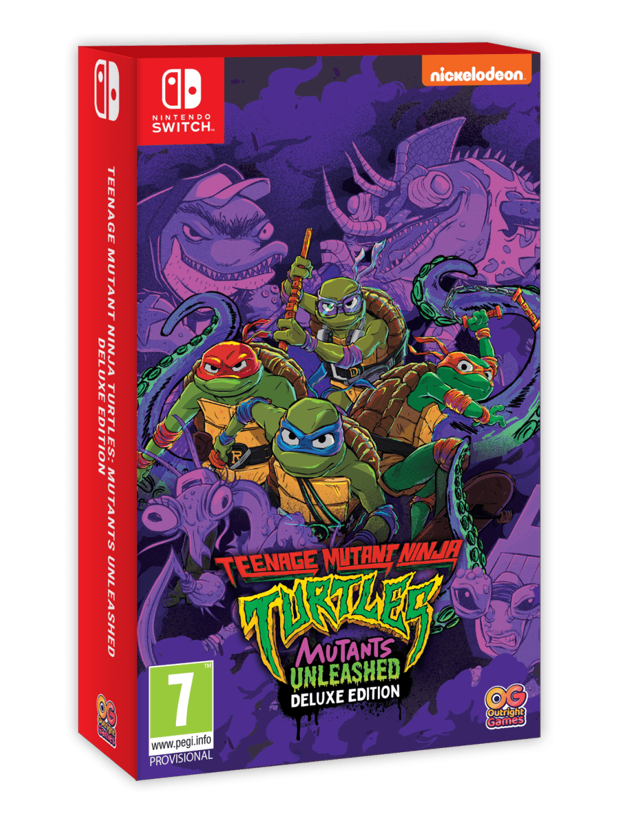 Teenage Mutant Ninja Turtles Mutants Unleashed Deluxe Edition SWITCH - Jeux Vidéo Physique - Outright Games - Shop Just for Games