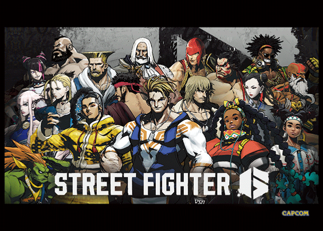 Pixel Frames Plax - Street Fighter 6 - A New Era - Lenticular Frame