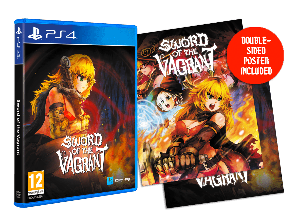 Sword of the Vagrant PS4 - Jeux Vidéo Physique - Red Art Games - Shop Just for Games