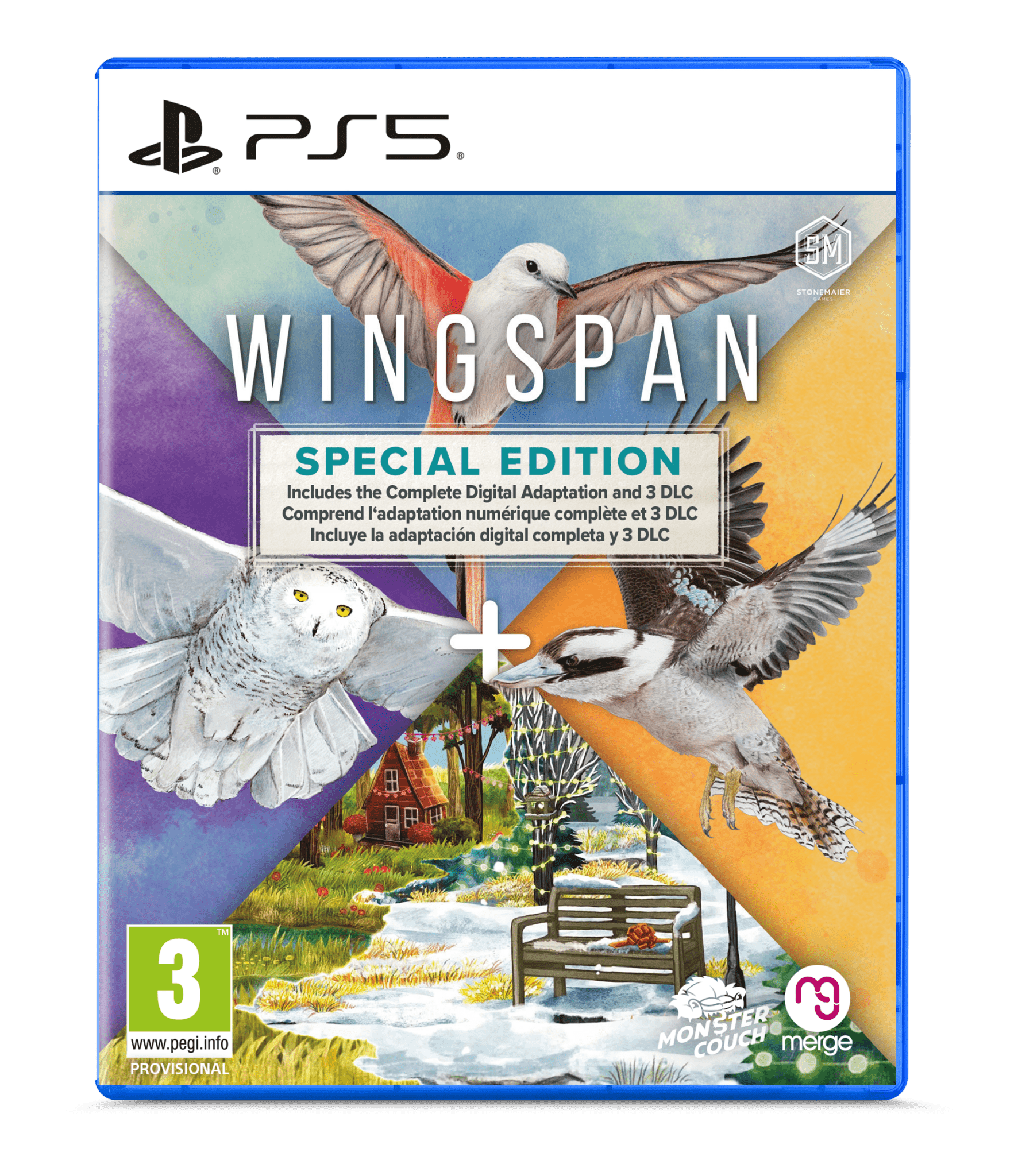 Wingspan Special Edition PS5 - Jeux Vidéo Physique - MERGE - Shop Just for Games