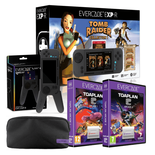 Blaze Evercade Console Portable EXP - R Pack Spécial "TATE & Shoots" - Console portable - Evercade - Shop Just for Games