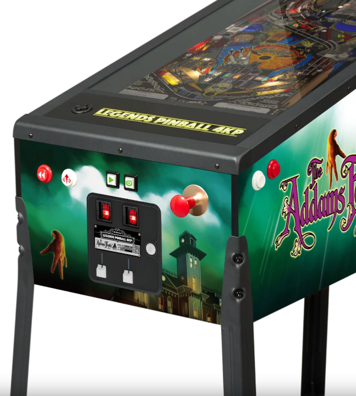 Campagne de Précommande : Legends Pinball AtGames - Flipper 4K - Famille Addams