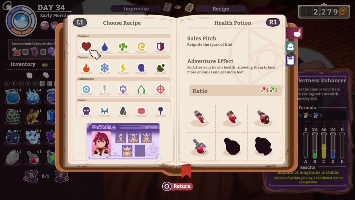 Potionomics Masterwork Edition Nintendo SWITCH