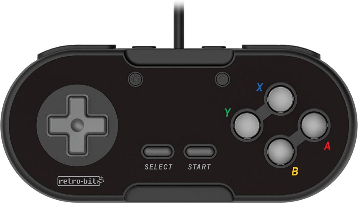Retro - Bit Legacy 16 USB pad Black - Manettes - retro - bit - Shop Just for Games
