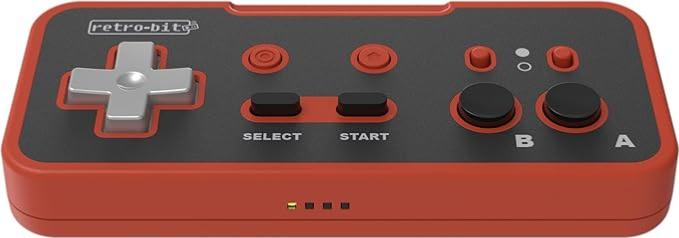 Retro-Bit Origin8 2.4G Manette sans fil Nintendo Switch & NES Red & Black Edition