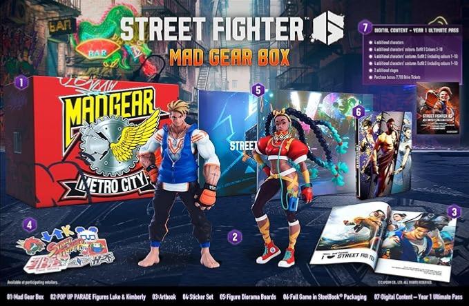 Street Fighter 6 Collector's Edition PlayStation 5 - Jeux Vidéo Physique - CAPCOM - Shop Just for Games
