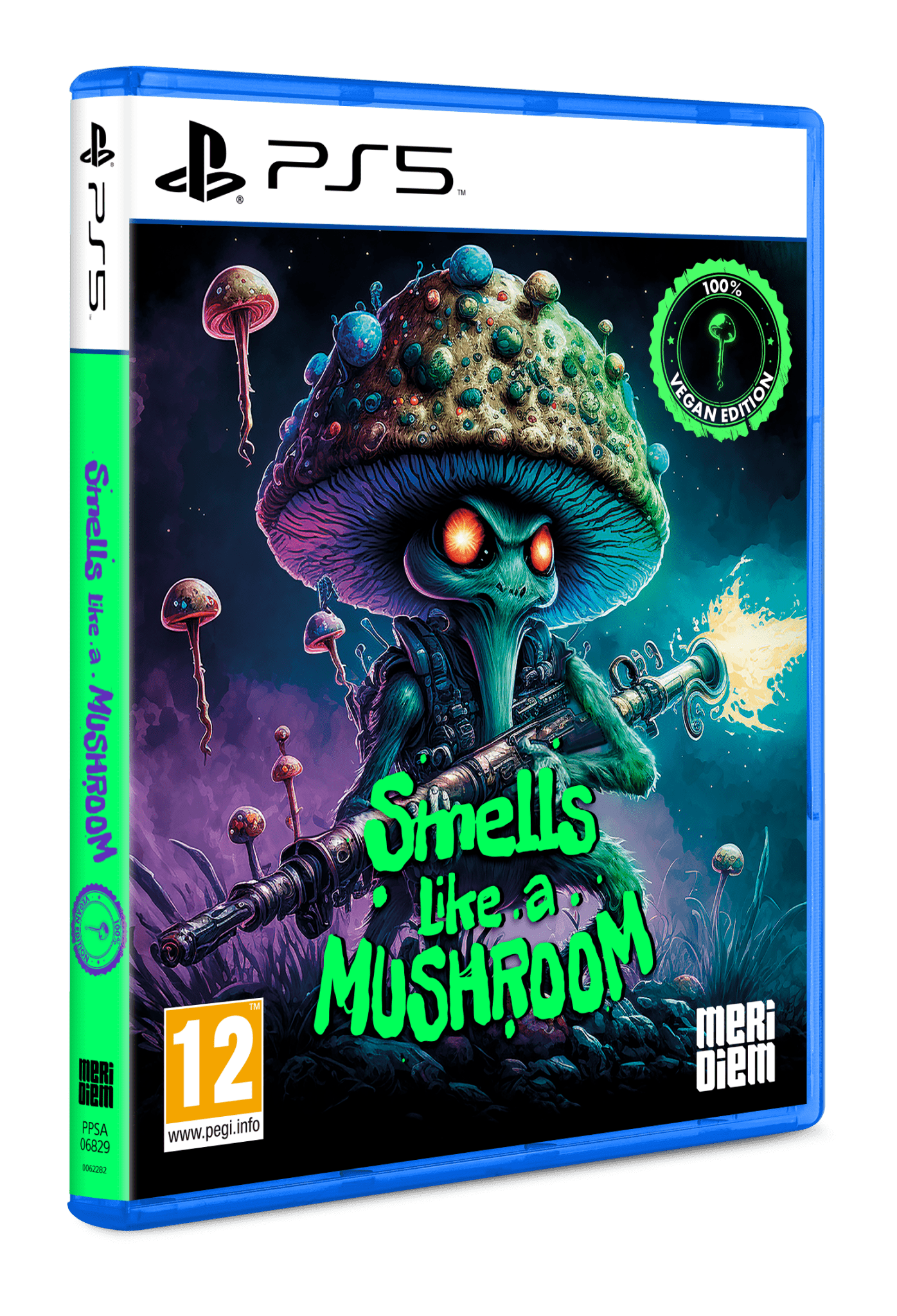Smells Like A Mushroom 100% Vegan Edition PS5 - Jeux Vidéo Physique - Meridiem - Shop Just for Games