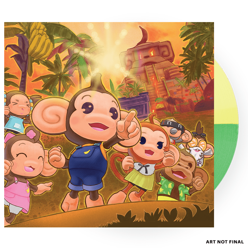 Super Monkey Ball Banana Rumble - 1LP - Vinyles - iam8bit - Shop Just for Games