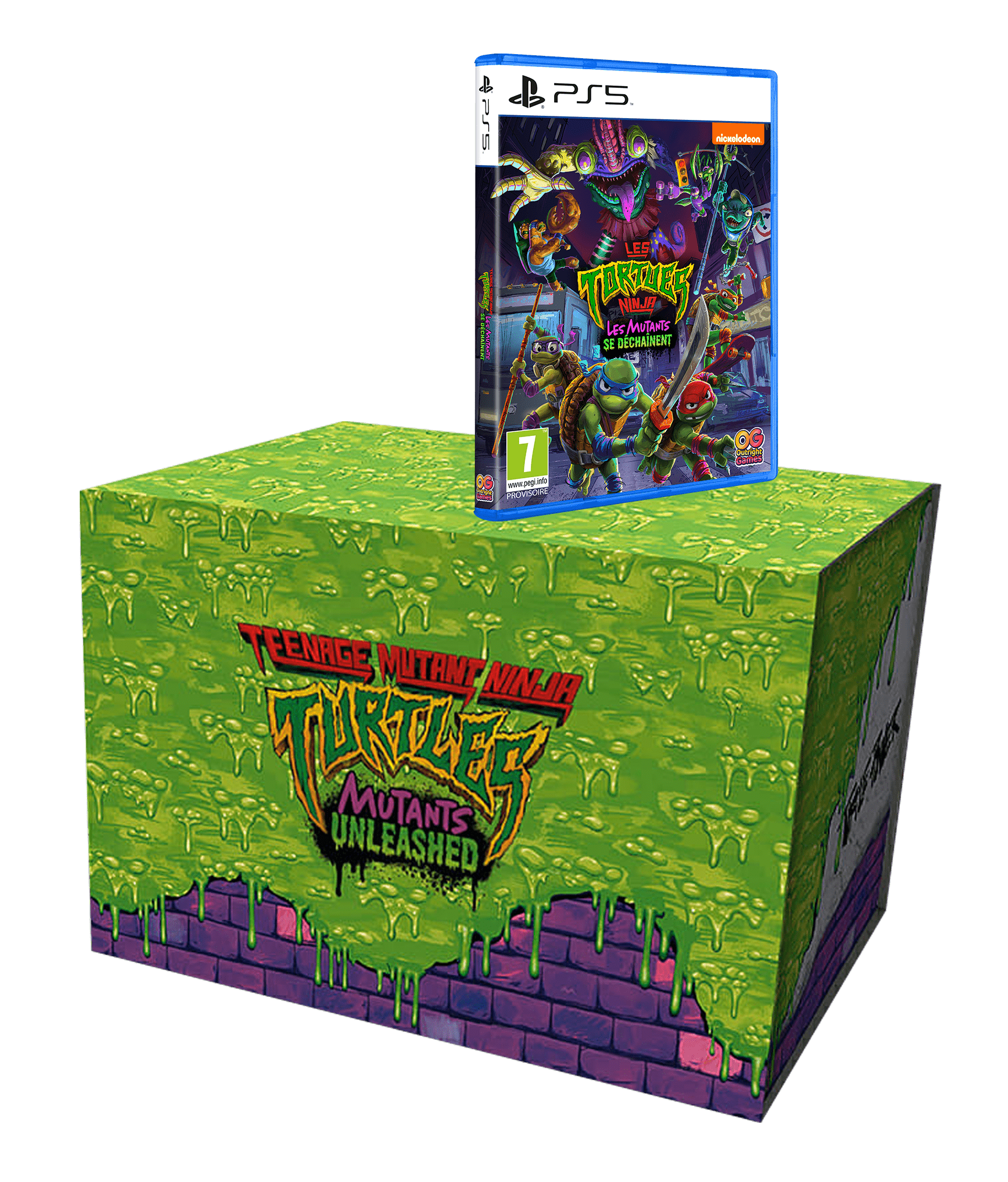 Teenage Mutant Ninja Turtles: Mutants Unleashed Collector’s Edition PS5 - Jeux Vidéo Physique - Outright Games - Shop Just for Games