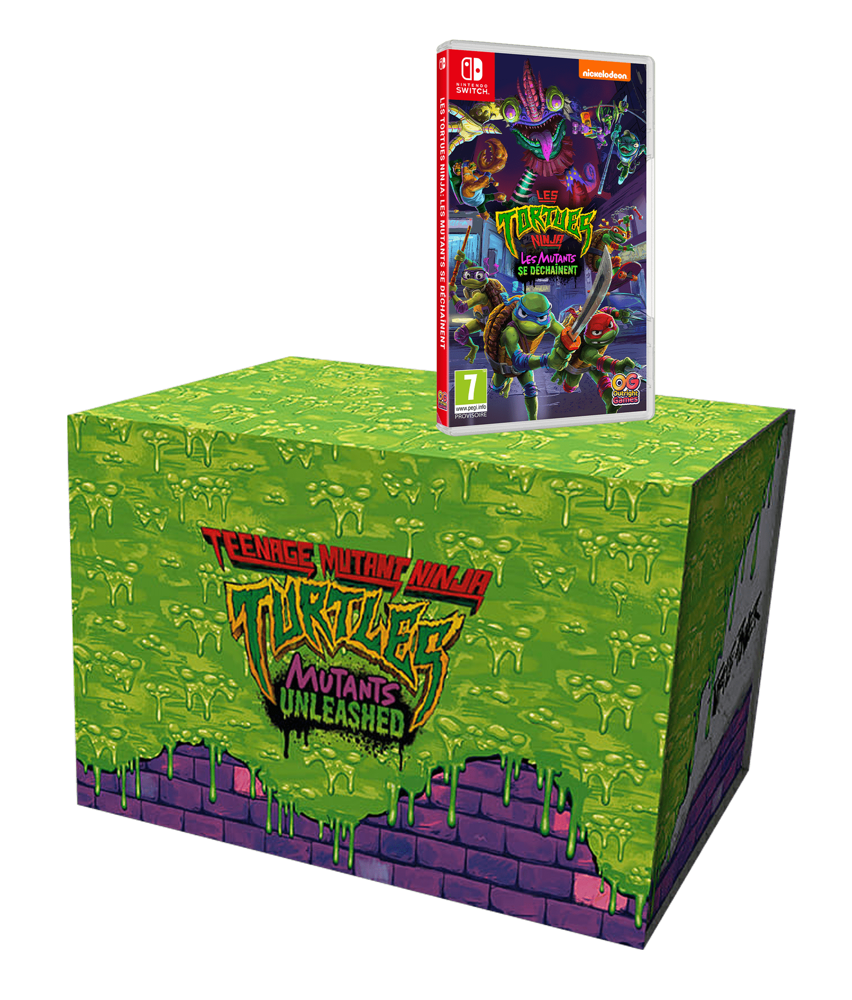 Teenage Mutant Ninja Turtles: Mutants Unleashed Collector’s Edition Nintendo Switch - Jeux Vidéo Physique - Outright Games - Shop Just for Games