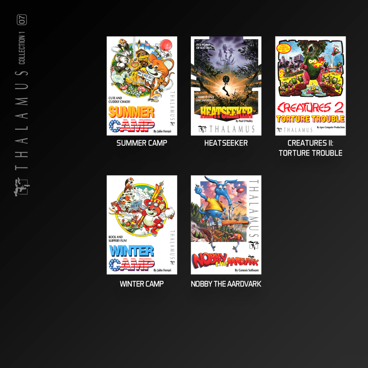 Evercade - Thalamus Collection 1 - Cartouche Evercade n°7 Home Computer - Jeux Rétro - Evercade - Shop Just for Games