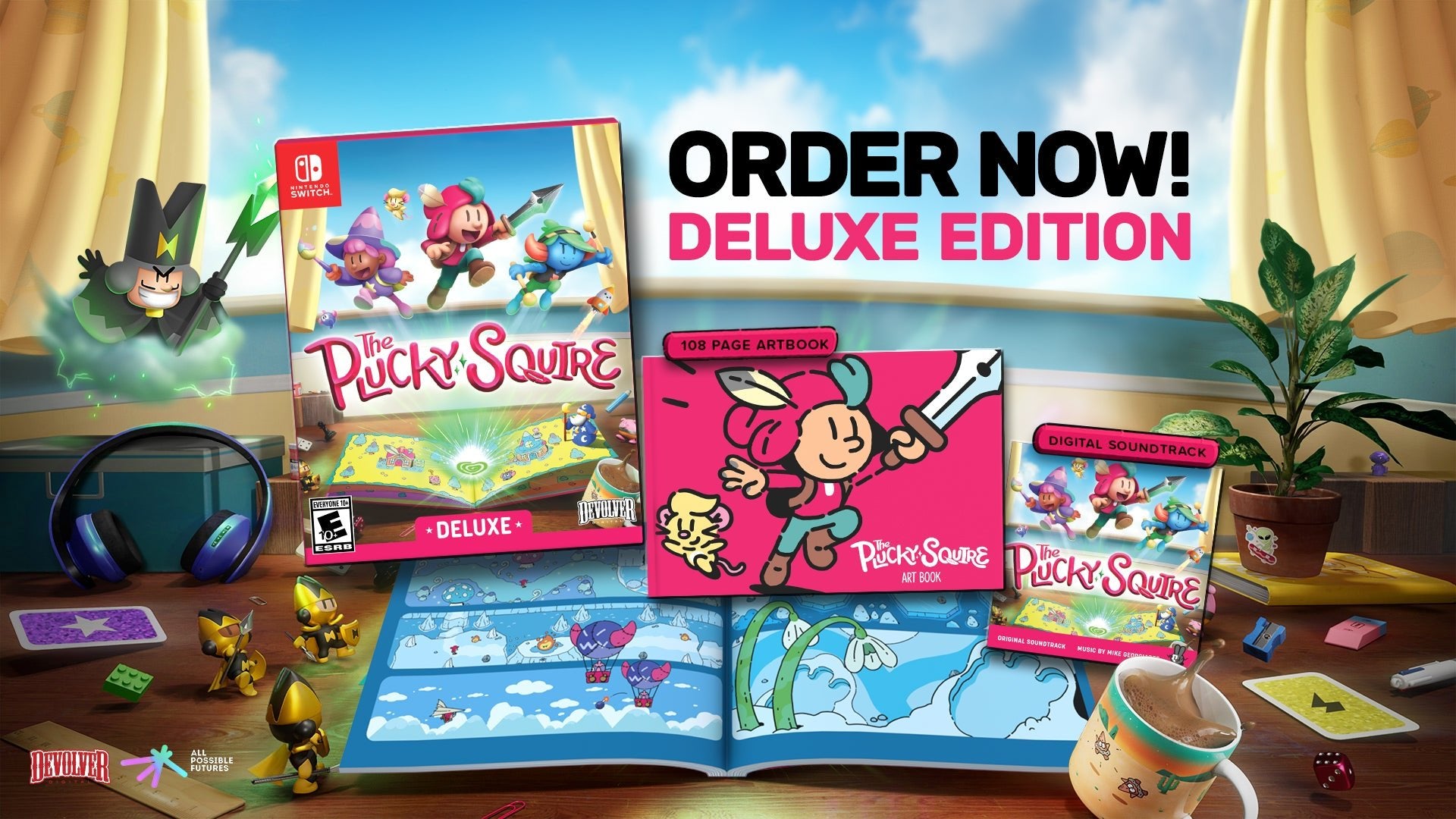 The Plucky Squire Deluxe Edition Switch - Jeux Vidéo Physique - Devolver Digital - Shop Just for Games