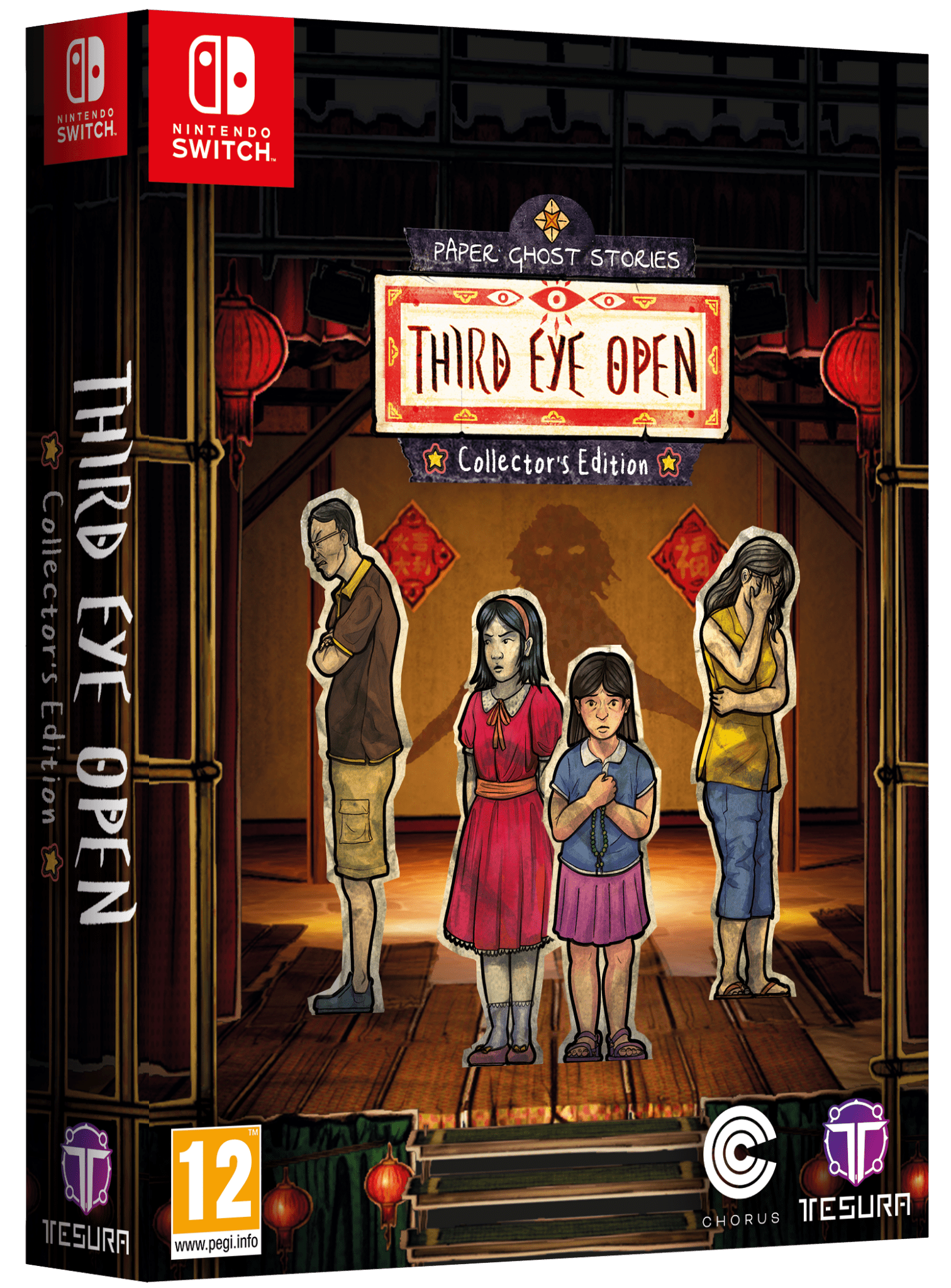 Paper Ghost Stories: Third Eye Open Collector's Edition Nintendo Switch - Jeux Vidéo Physique - TESURA - Shop Just for Games