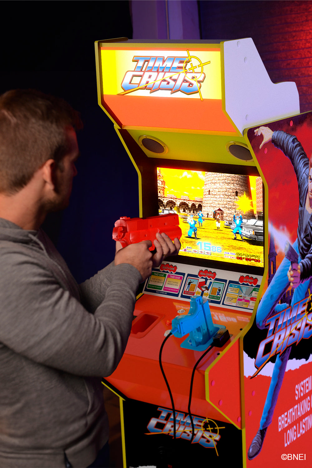 Borne Arcade1Up Time Crisis Arcade Machine