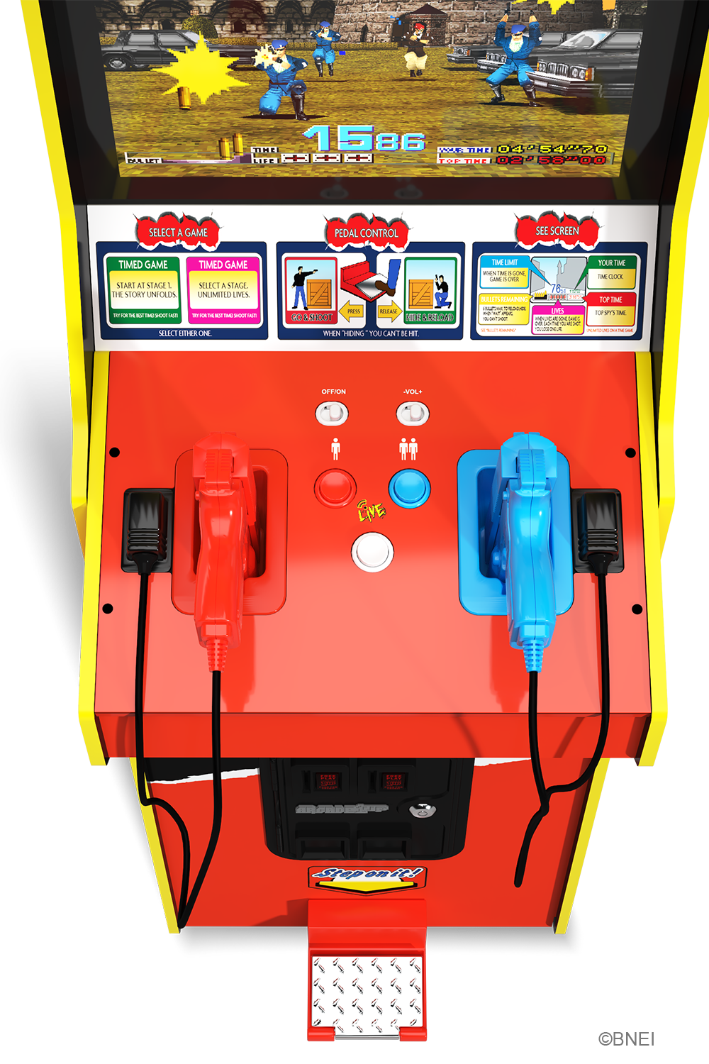 Borne Arcade1Up Time Crisis Arcade Machine