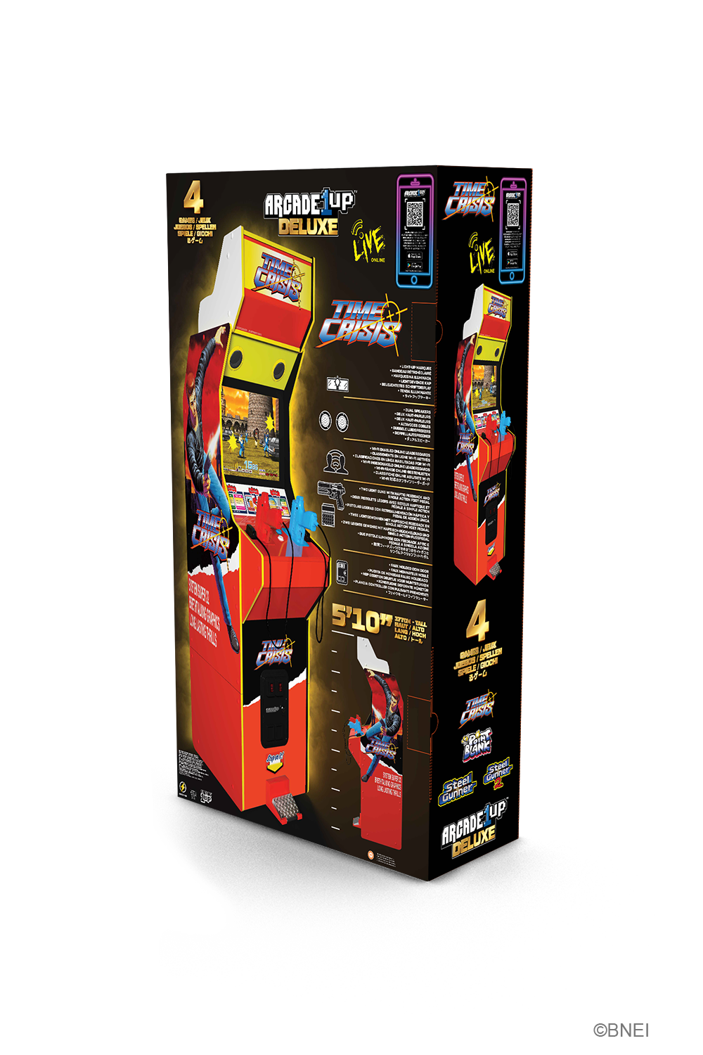 Borne Arcade1Up Time Crisis Arcade Machine