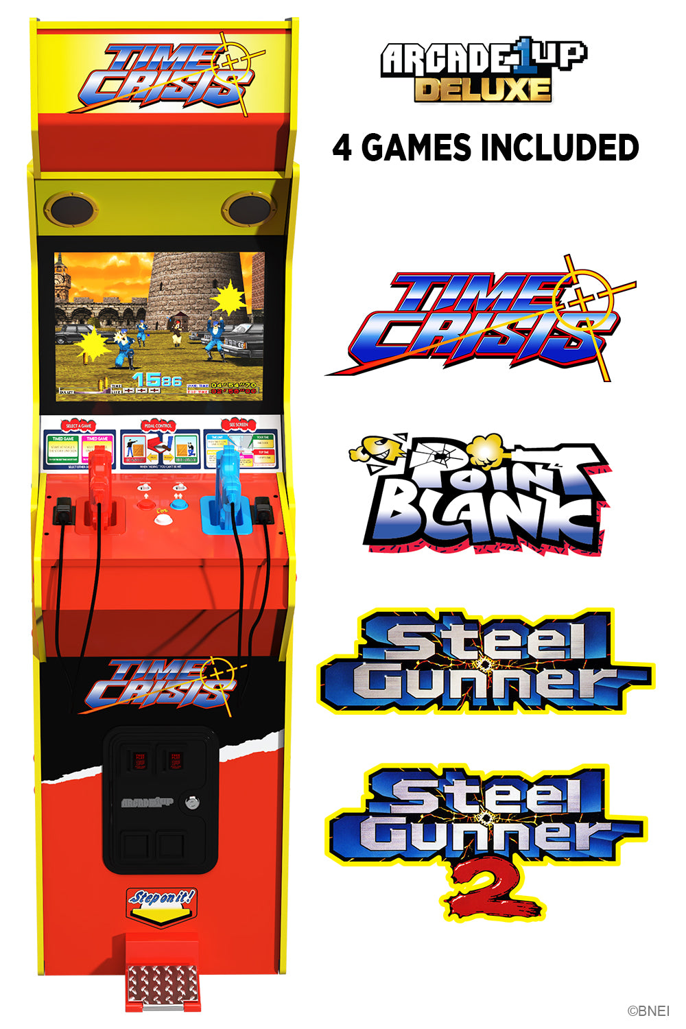 Borne Arcade1Up Time Crisis Arcade Machine