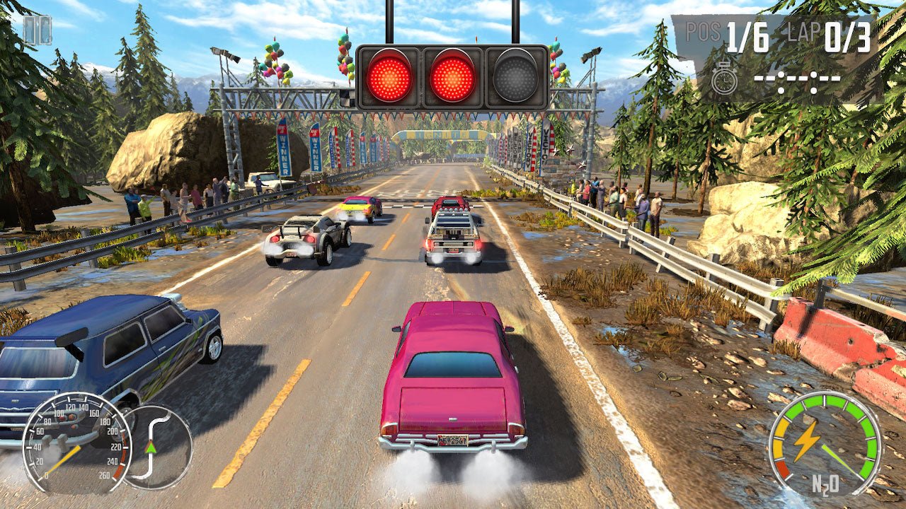Turbo Boost Racing Kit Switch - Jeux Vidéo Physique - MAXX TECH - Shop Just for Games