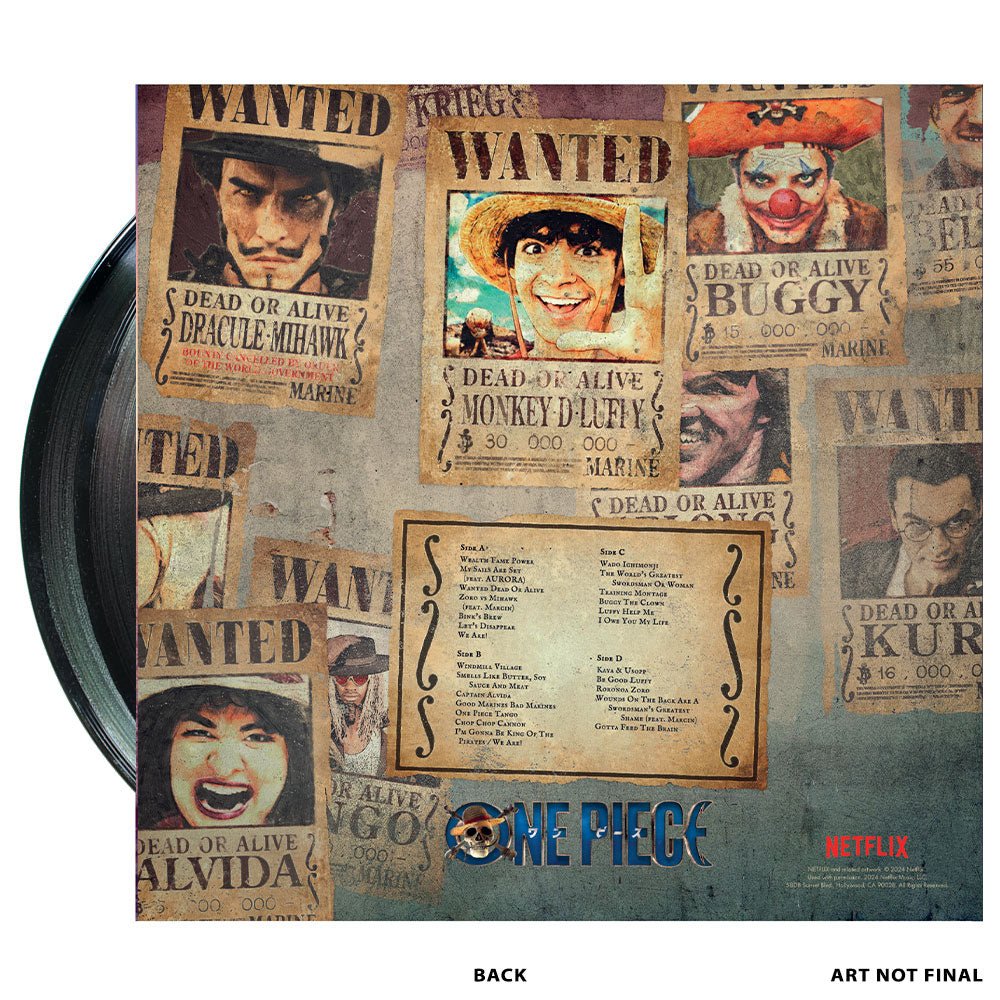 One Piece (Netflix Series OST) Essential Edition Vinyle 2LP - Vinyles - iam8bit - Shop Just for Games