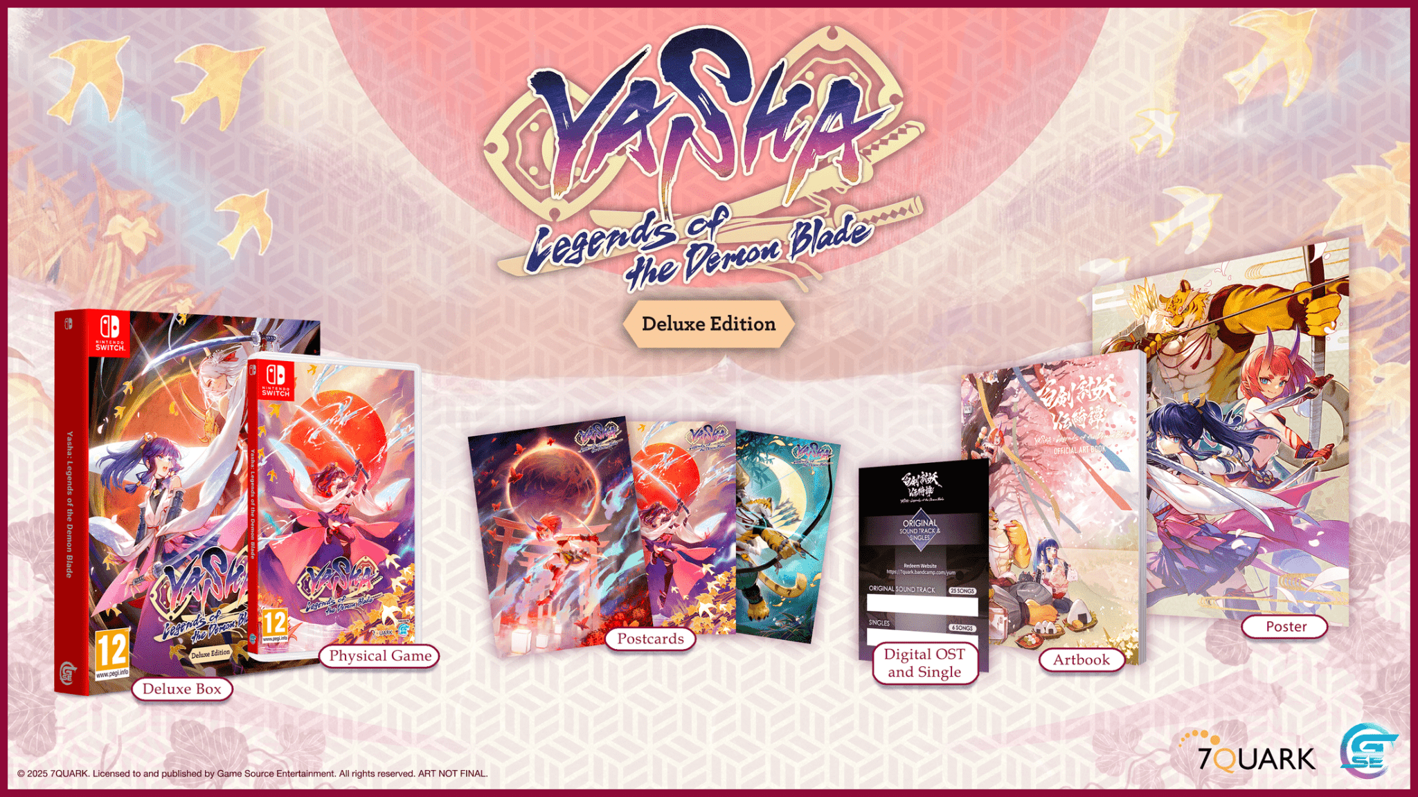 Yasha Legends of the Demon Blade Deluxe Edition SWITCH - Jeux Vidéo Physique - UIE - Shop Just for Games