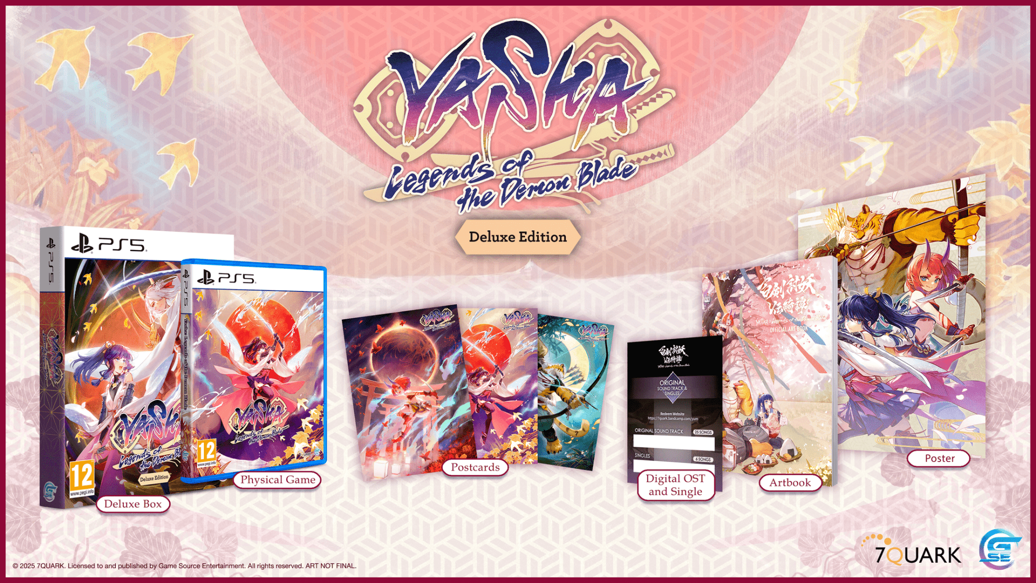 Yasha Legends of the Demon Blade Deluxe Edition PS5 - Jeux Vidéo Physique - UIE - Shop Just for Games