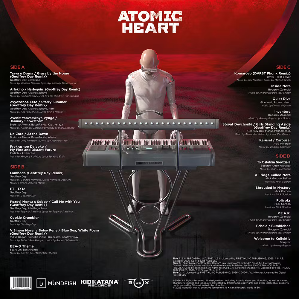 Atomic Heart Original Game Soundtrack 2LP Vinyl