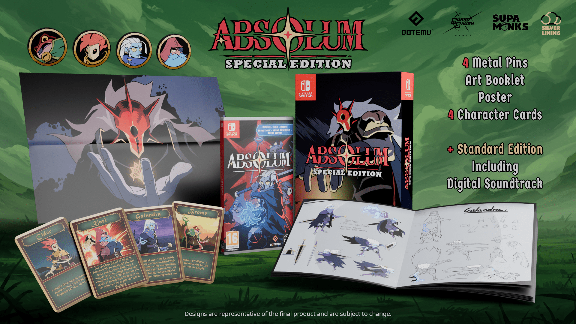Absolum Special Edition SWITCH - Jeux Vidéo Physique - SILVER LINING - Shop Just for Games