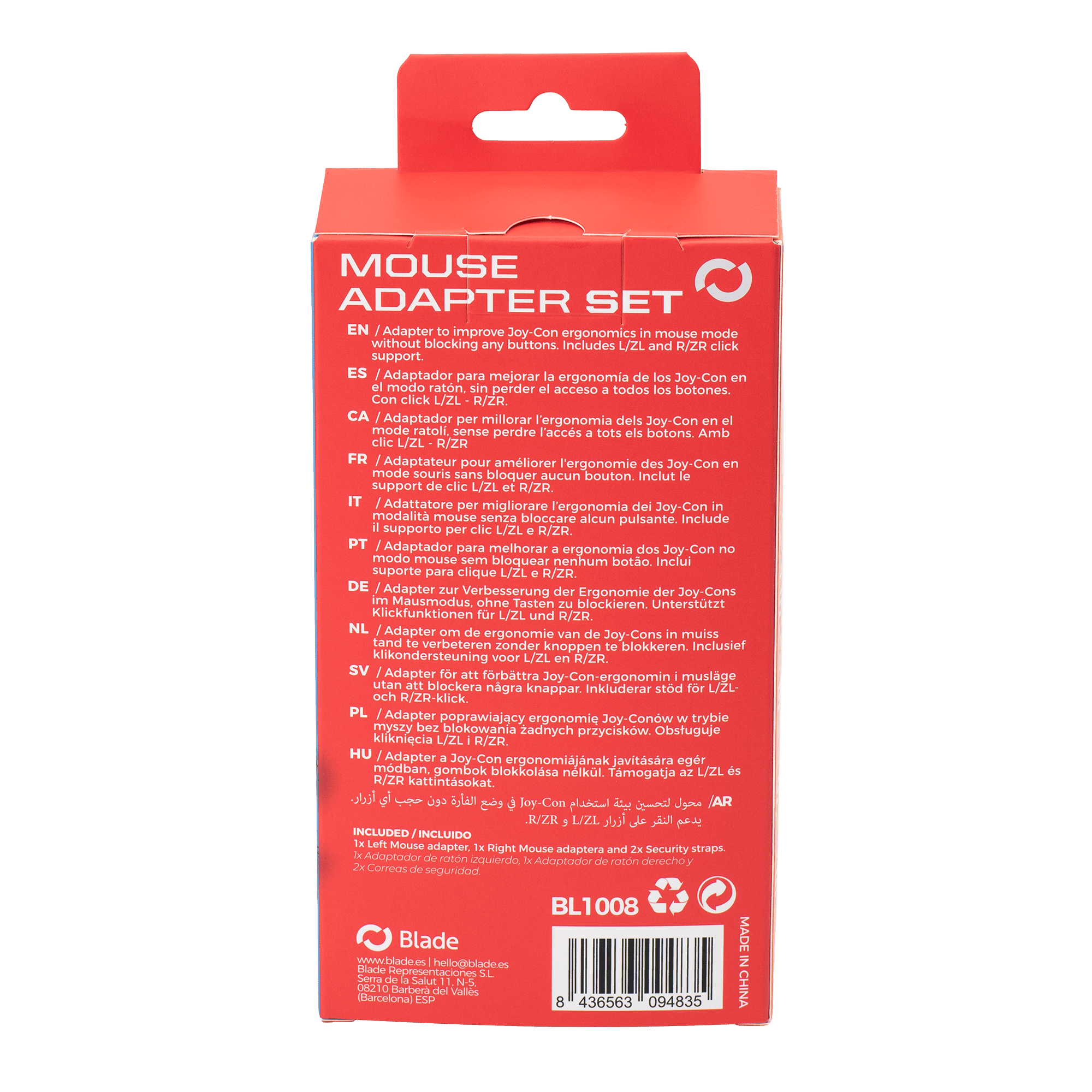 Adaptateur mode souris pour Joy - Con SWITCH 2 - Manettes - BLADE - Shop Just for Games