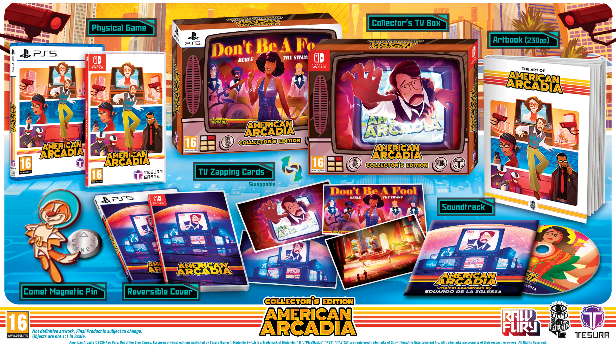 American Arcadia Collector's Edition PS5 - Jeux Vidéo Physique - TESURA - Shop Just for Games