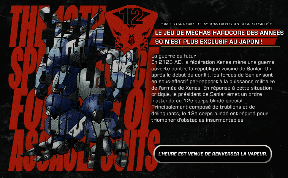 Assault Suit Leynos 2 Saturn Tribute Deluxe Edition SWITCH - Jeux Vidéo Physique - Clear River Games - Shop Just for Games