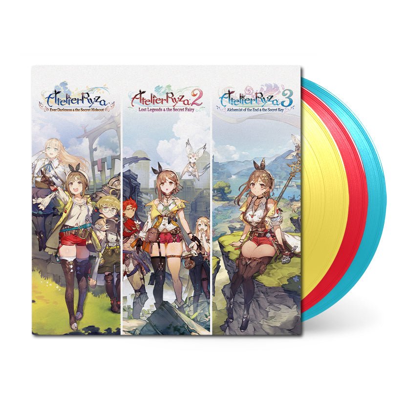 Atelier Ryza Trilogy Vinyle 3LP - Vinyles - BIGWAX - Shop Just for Games
