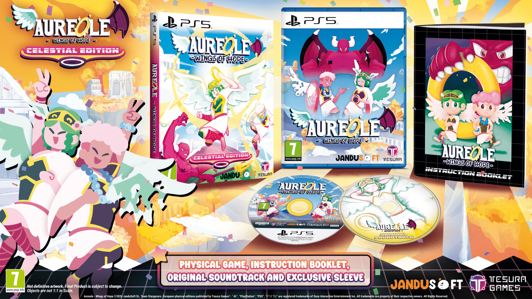 Aureole Wings of Hope Celestial Edition PS5 - Jeux Vidéo Physique - TESURA - Shop Just for Games