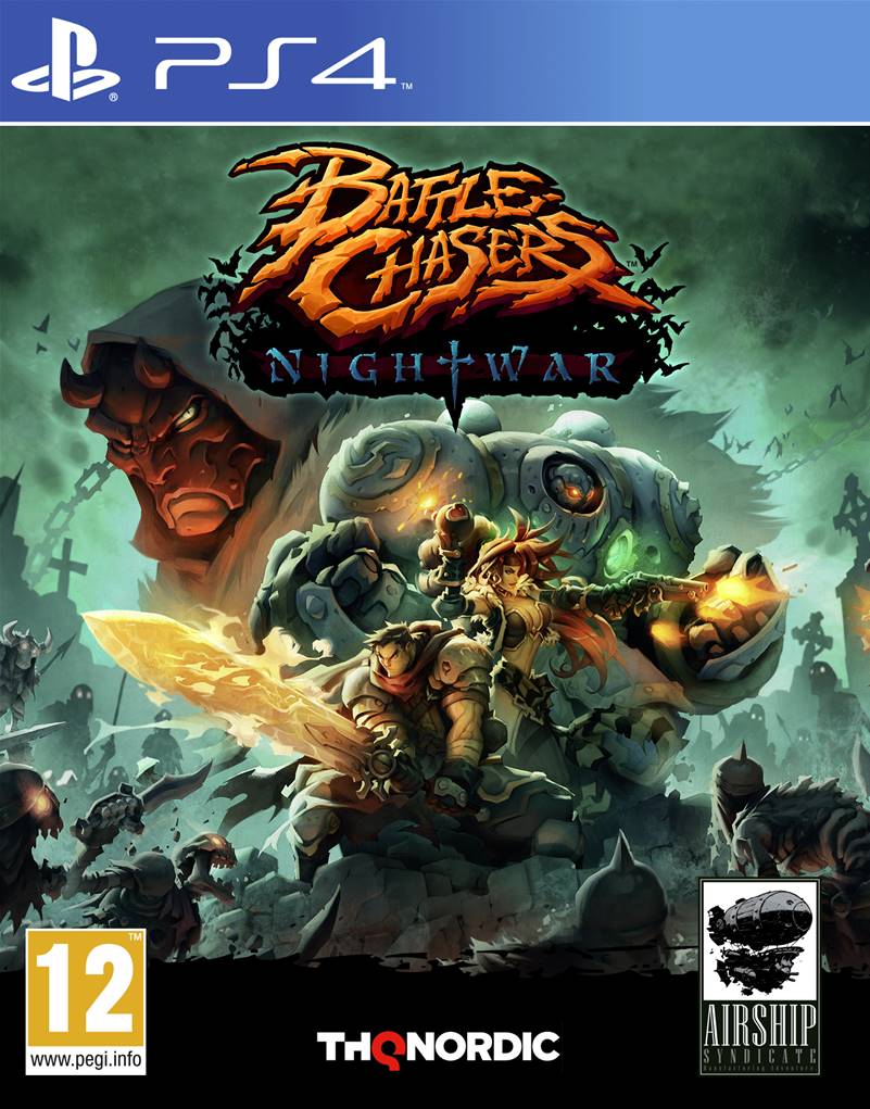 Battle Chasers : Nightwar PS4 - Jeux Vidéo Physique - THQ NORDIC GAMES - Shop Just for Games