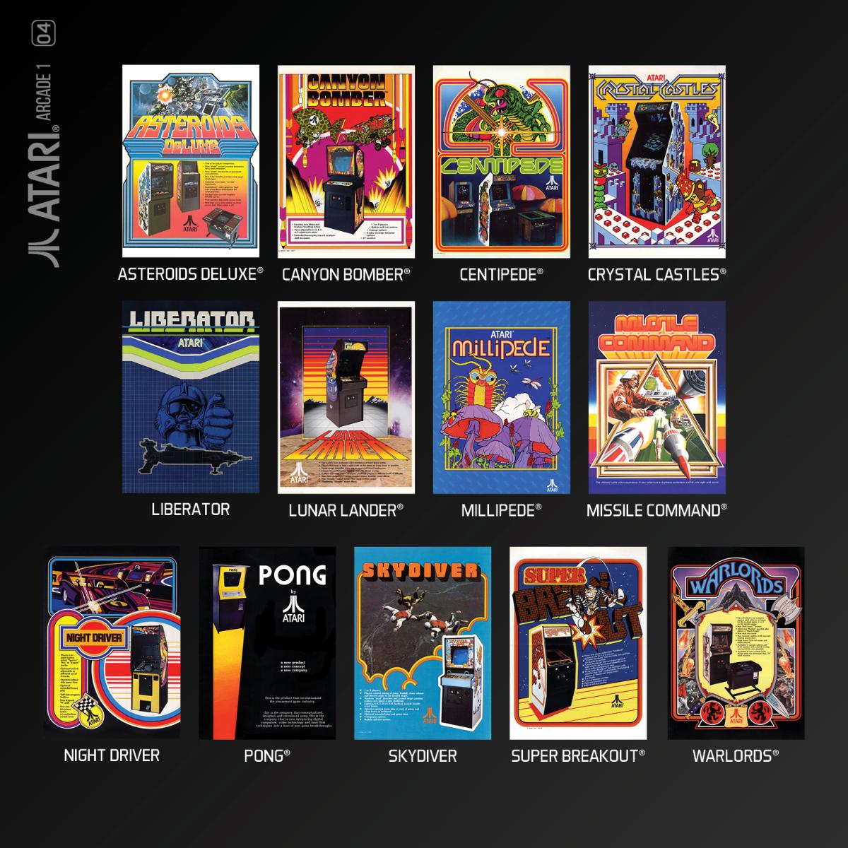 Blaze Evercade - Atari Arcade Collection 1 - Cartouche Arcade n°4 - Jeux Rétro - Evercade - Shop Just for Games