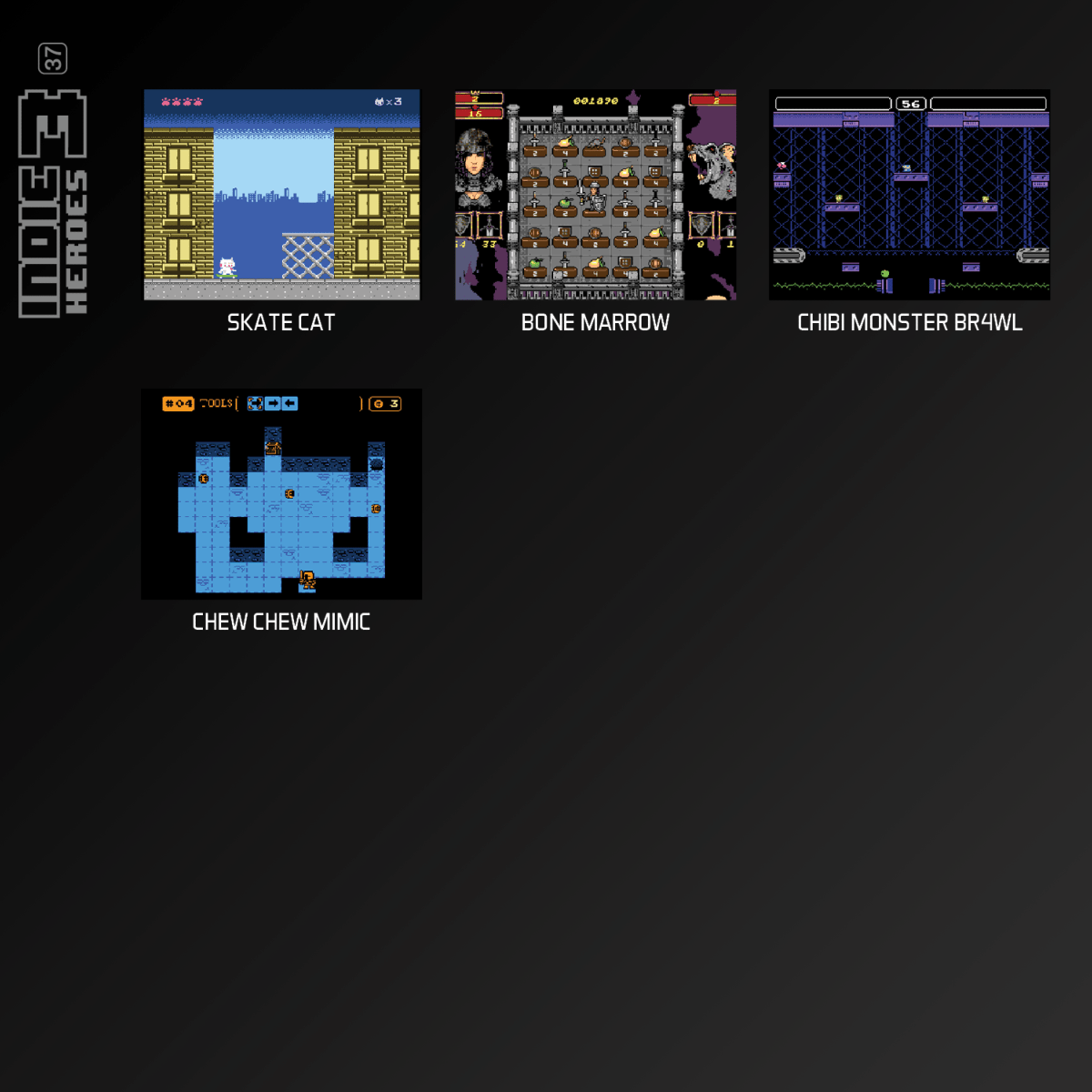 Blaze Evercade - Indie Heroes Collection 3 - Cartouche n° 37 - Jeux Rétro - Evercade - Shop Just for Games