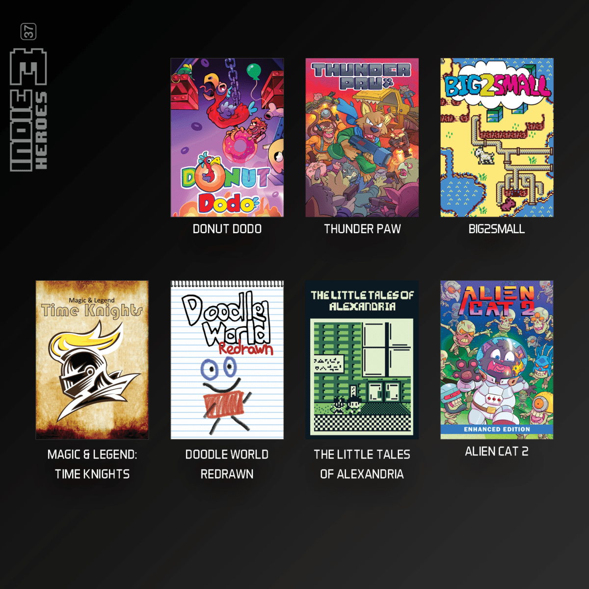 Blaze Evercade - Indie Heroes Collection 3 - Cartouche n° 37 - Jeux Rétro - Evercade - Shop Just for Games