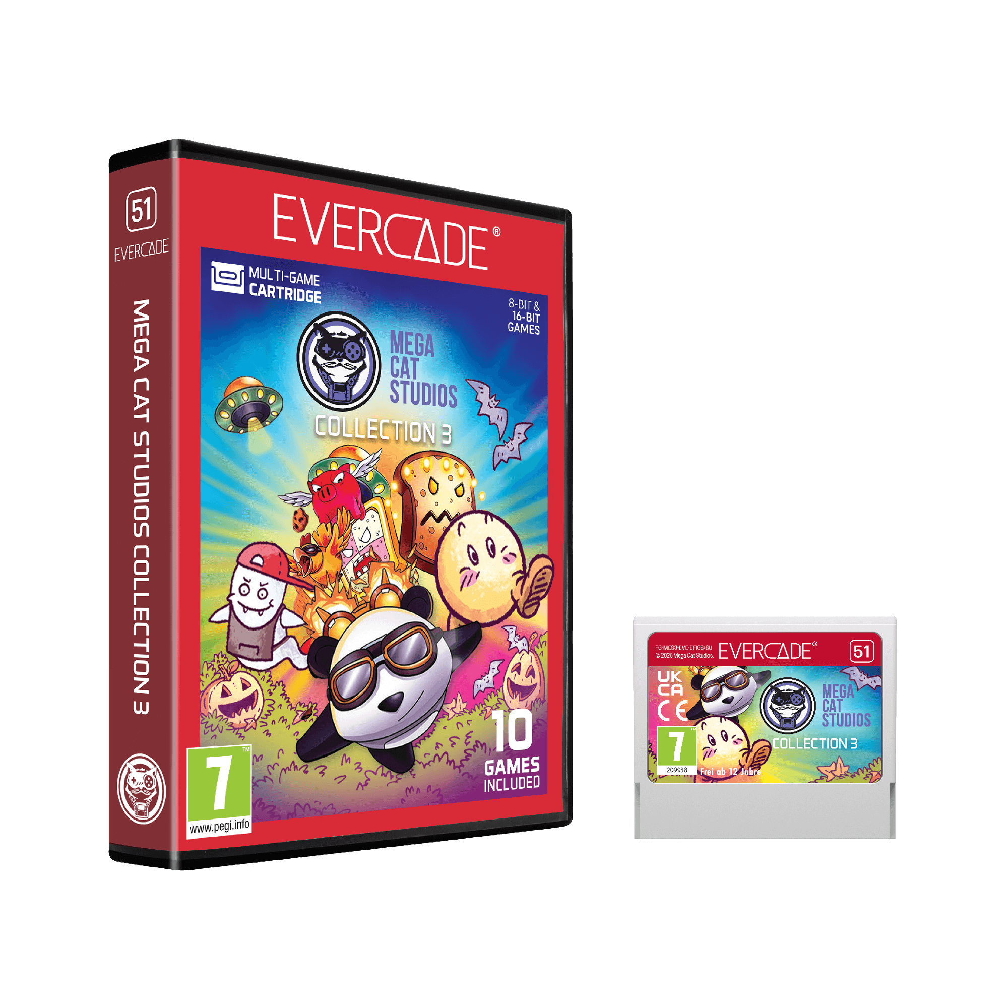 Blaze Evercade - Mega Cat Studios Collection 3 - Cartouche n°51 - Jeux Rétro - Evercade - Shop Just for Games