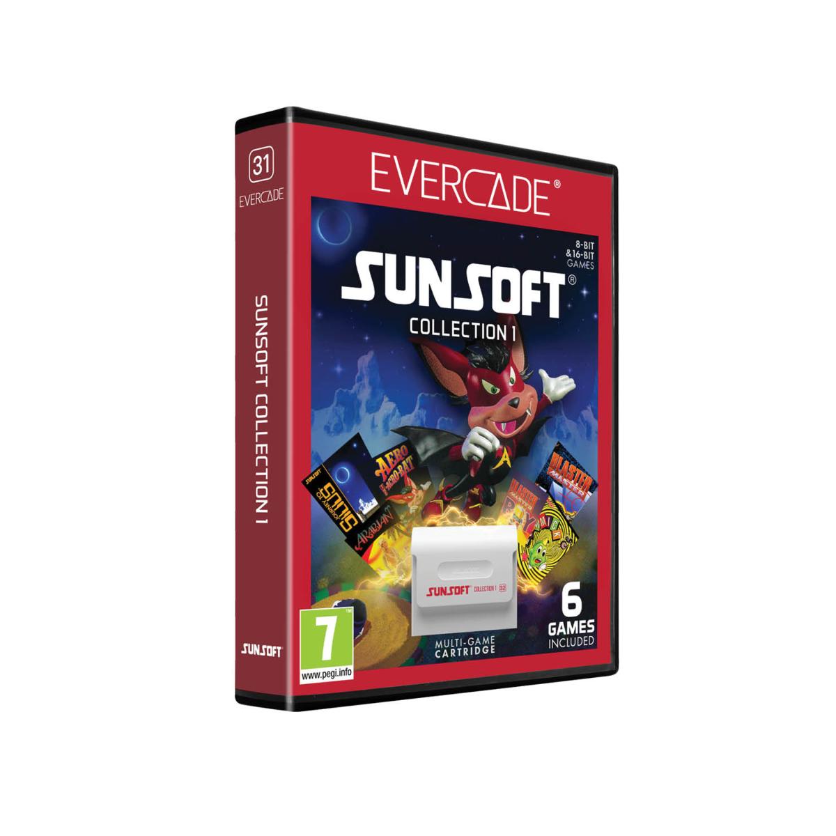 Blaze Evercade - Sunsoft Collection 1 - Cartouche n°31 - Jeux Rétro - Evercade - Shop Just for Games