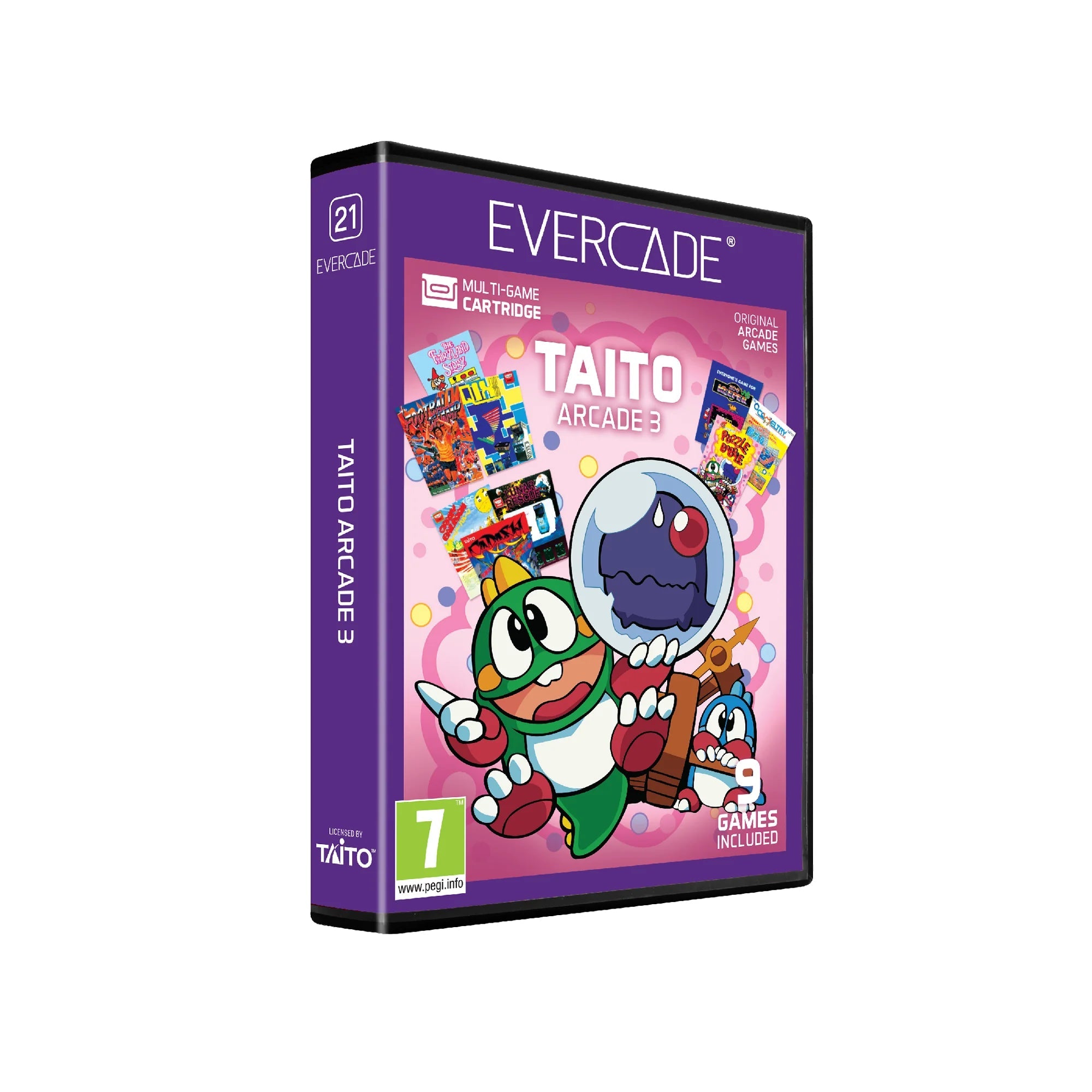 Blaze Evercade - TAITO Arcade Collection 3 - Cartouche n°21 - Jeux Rétro - Evercade - Shop Just for Games