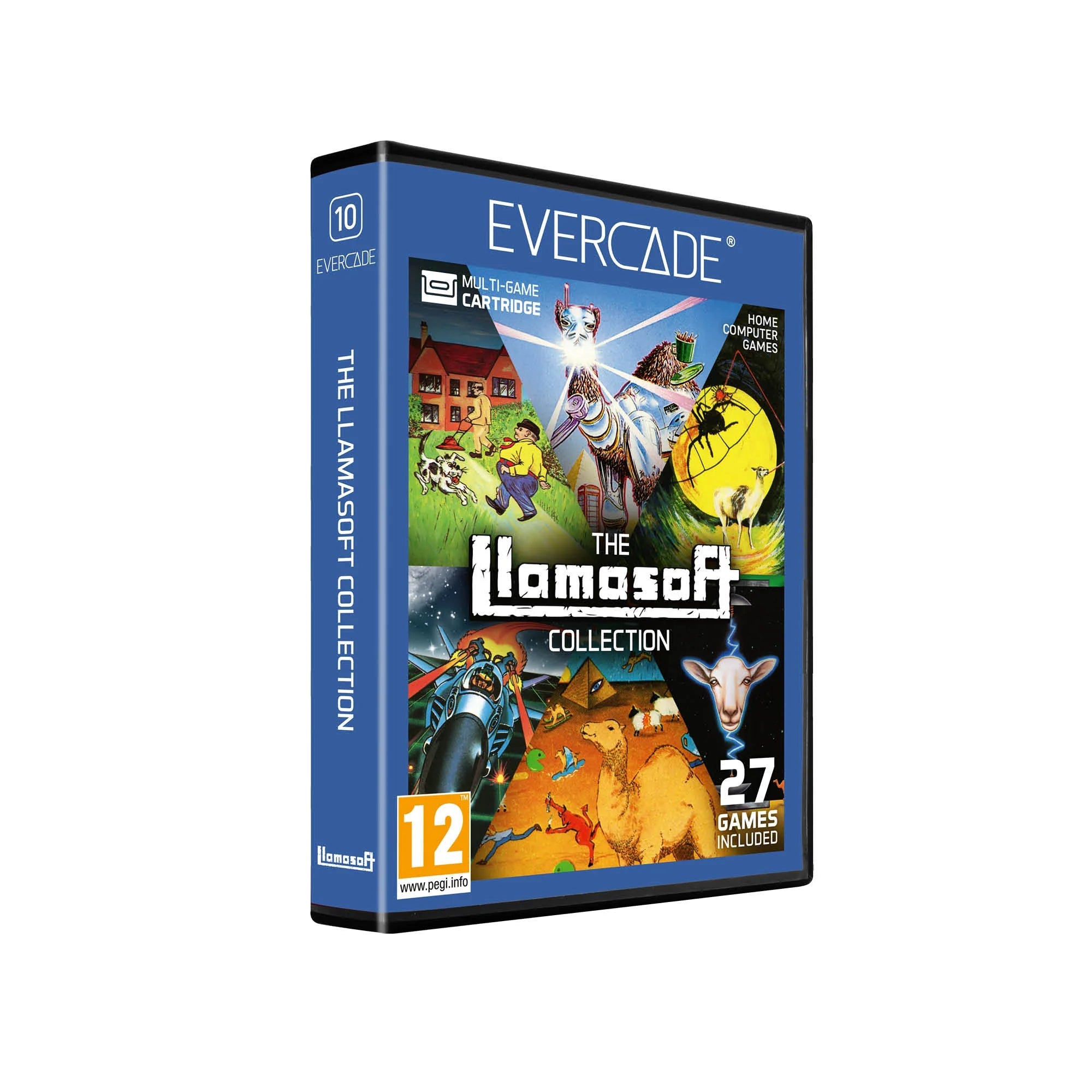 Blaze Evercade - The Llamasoft Collection - Cartouche n°10 "Home Computers" - Jeux Rétro - Evercade - Shop Just for Games