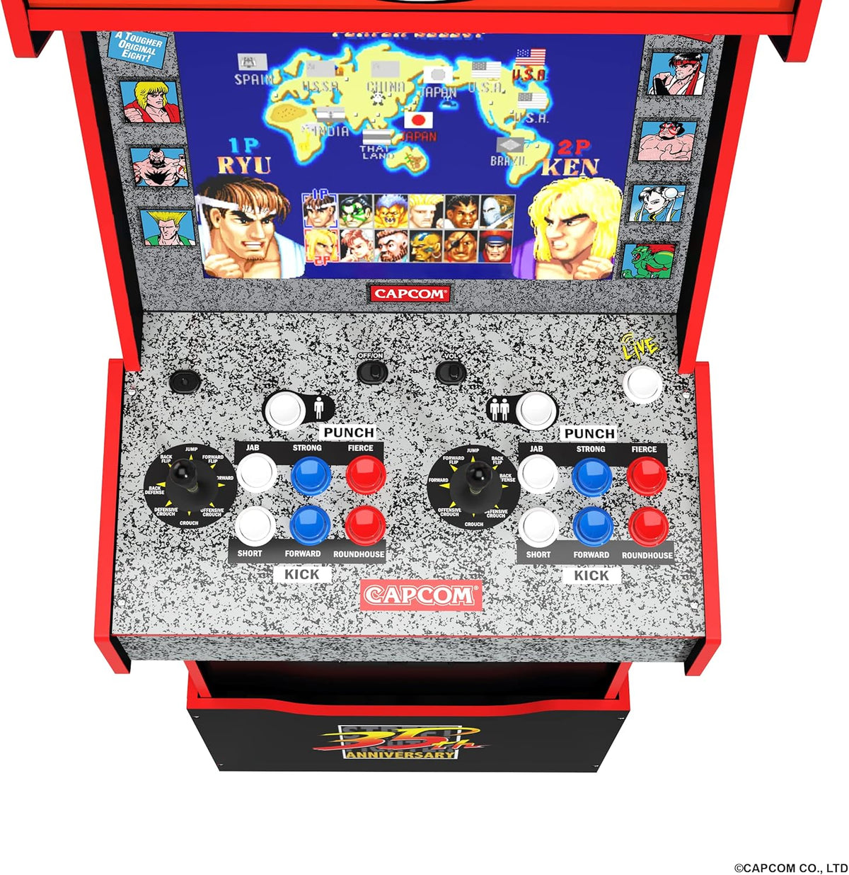 Borne Arcade1Up Capcom Legacy Game Yoga Flame - Borne arcade - Arcade1Up - Shop Just for Games