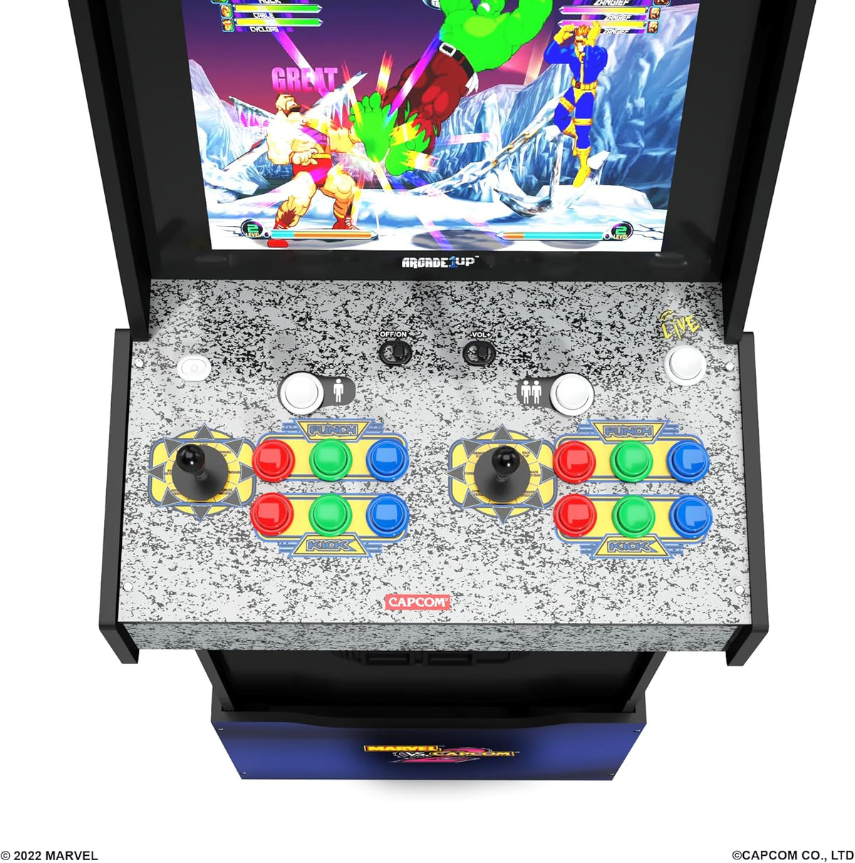 Borne Arcade1Up Marvel Vs Capcom - Borne arcade - Arcade1Up - Shop Just for Games