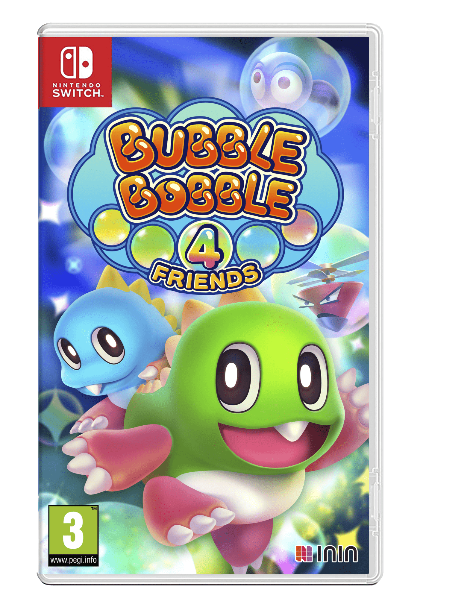 Bubble Bobble 4 Friends Nintendo SWITCH - Jeux Vidéo Physique - ININ - Shop Just for Games