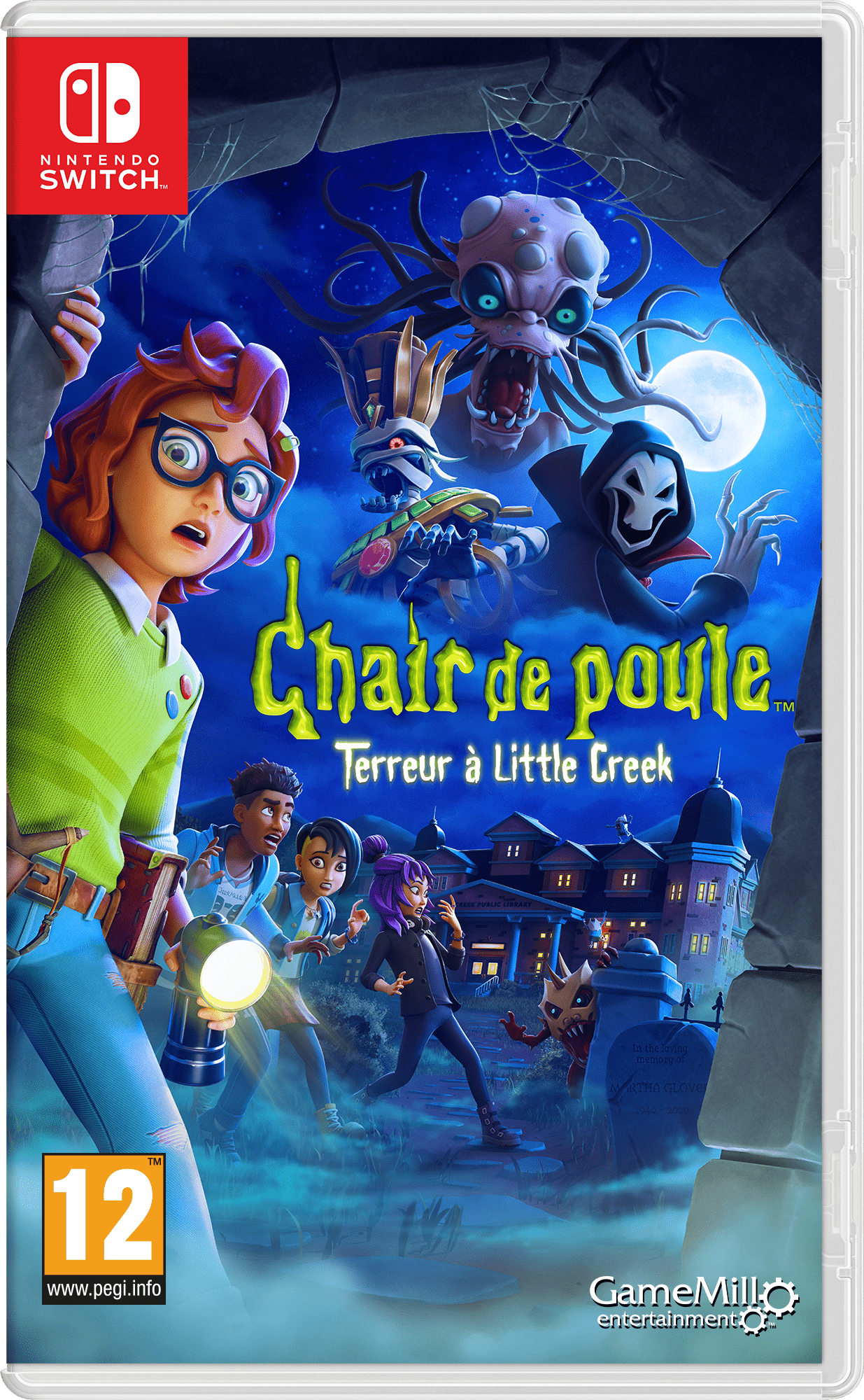 Chair de Poule Terreur à Little Creek Nintendo Switch - Jeux Vidéo Physique - GAMEMILL - Shop Just for Games