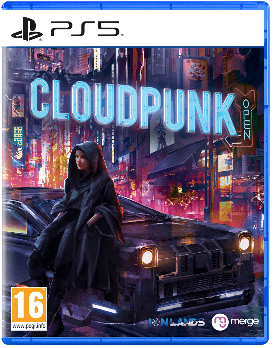 Cloudpunk PS5 - Jeux Vidéo Physique - MERGE - Shop Just for Games