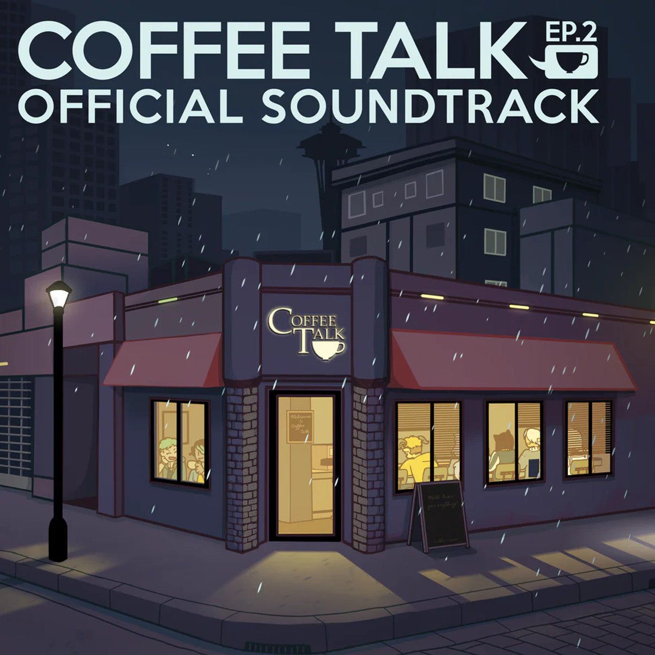 Coffee Talk EP. 2: Hibiscus & Butterfly - 2LP - Vinyles - Black Screen Records - Shop Just for Games