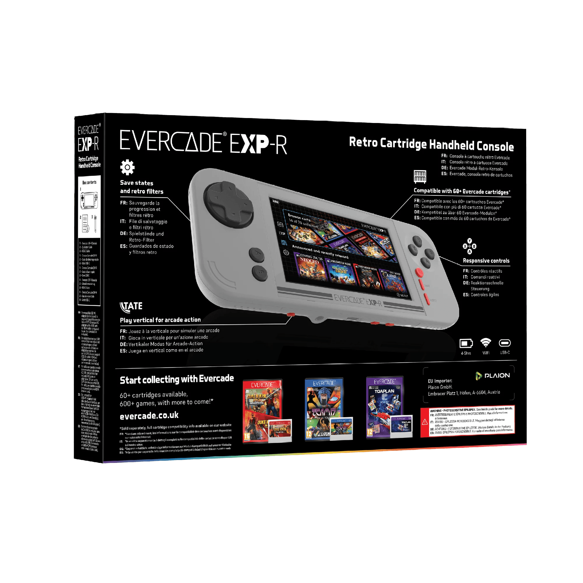 Console Portable Evercade EXP - R Solo - Console portable - Evercade - Shop Just for Games