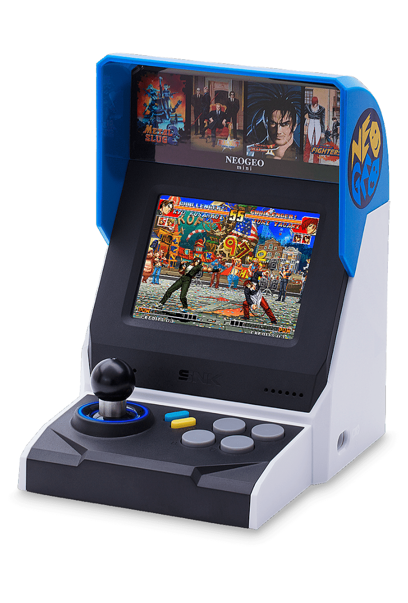 SNK Neogeo Mini Arcade édition Internationale, 40 Jeux Neo Geo Sous