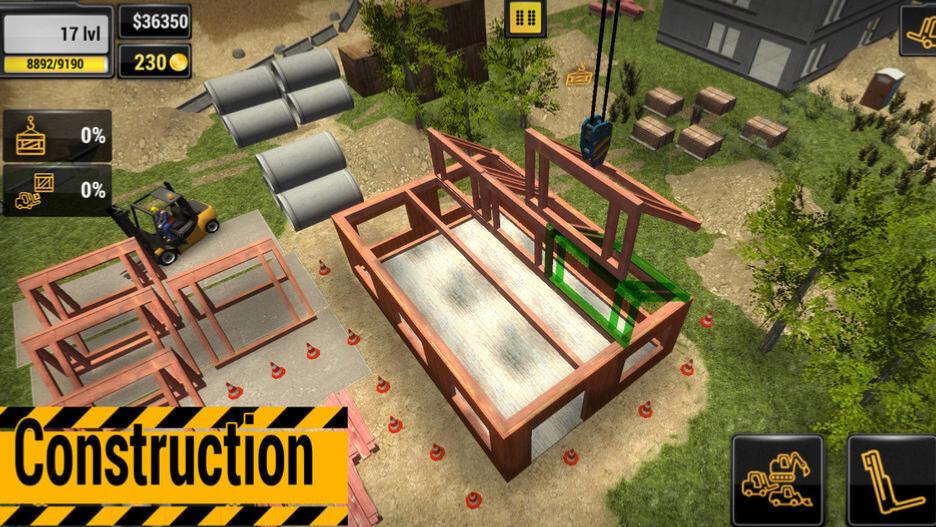 Construction Machines Simulator Nintendo SWITCH (Code de téléchargement) - Jeux Vidéo Code de Téléchargement - Just For Games - Shop Just for Games