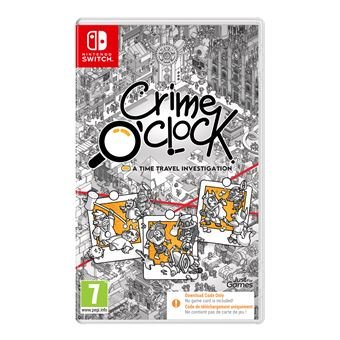 Crime O'Clock Nintendo SWITCH (Code de téléchargement) - Jeux Vidéo Code de Téléchargement - Just For Games - Shop Just for Games